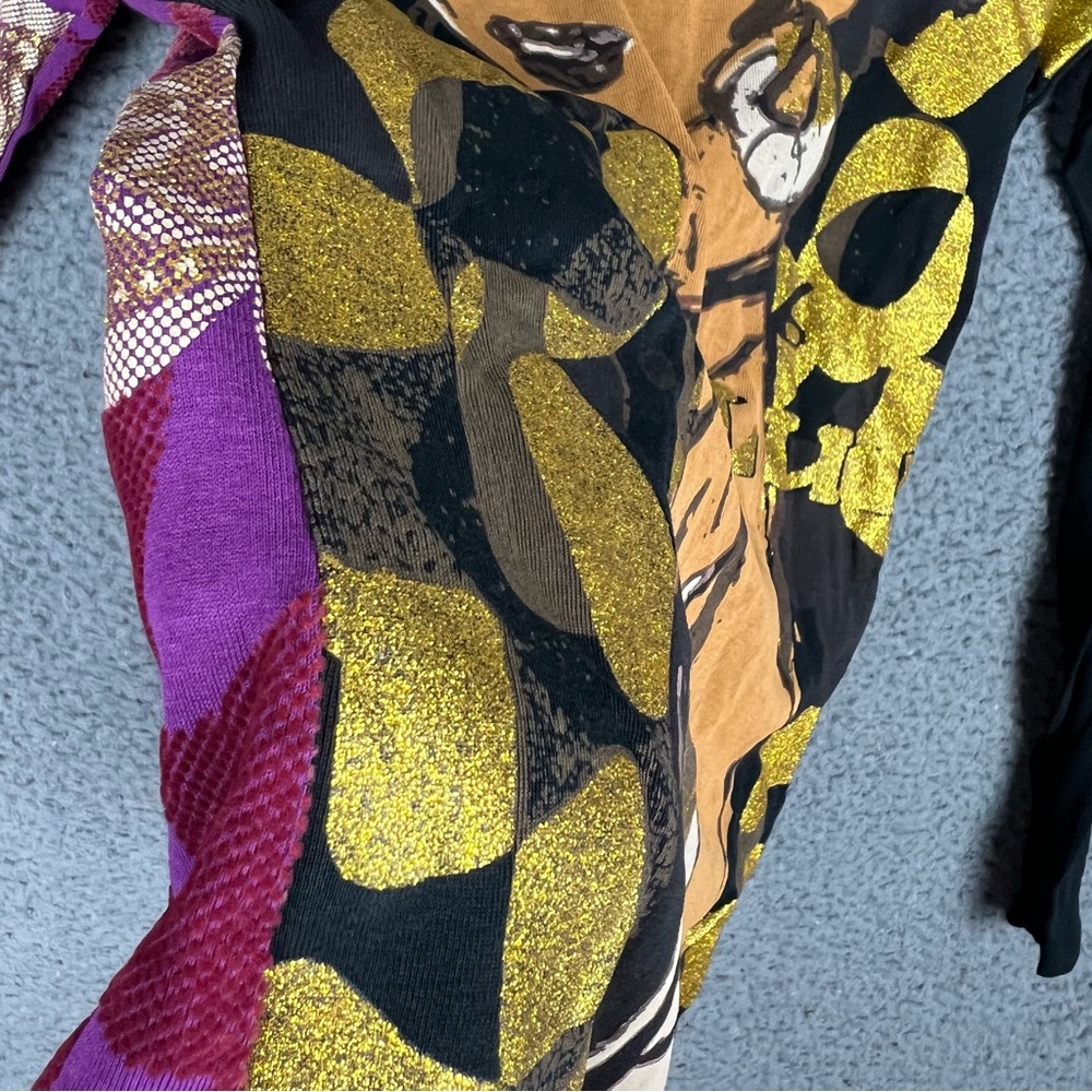 VTG 90s Custo Barcelona “Lulu” L/S Small Shirt/Top Y2K RARE Afro Queen Urban EUC - Picture 5 of 13